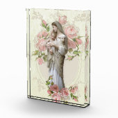 Religiöses katholisches Vintages Andenken Fotoblock (Rechts)