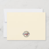 Religiöses keltisches Cross Funeral Condolence Bei Dankeskarte (Rückseite)