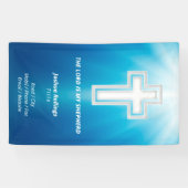 Religiöses Kreuz | Christlich Banner (Horizontal)