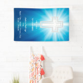 Religiöses Kreuz | christlich Banner (Insitu)