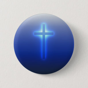 Religiöses Kreuz Christlich Button
