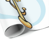 Religiöses Kreuz Geschenkpapier (Rolleneckpunkt)