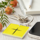 Religiöses Kreuz Schlüsselanhänger (Vorderseite rechts)