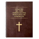 Religiöses Notizbuch Notizblock (Vorderseite)