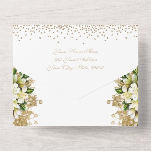 Religiöses Ostergebetet Foto Auferstehung All In One Einladung (Rückseite)