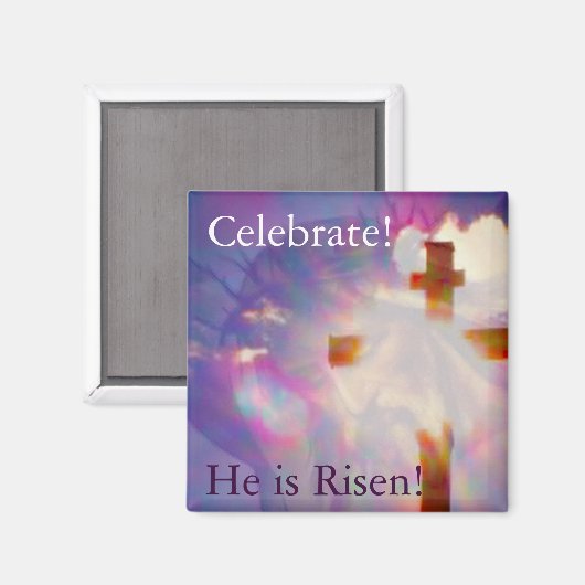 Religiöses Ostermagnet Magnet (Vorderseite/Rückseite)