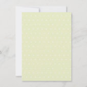 Religiöses Ostern-Frühling Pascha Einladung (Rückseite)