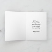 Religiöses Ostern für kindereier Kreuz Feiertagskarte (Innenseite)