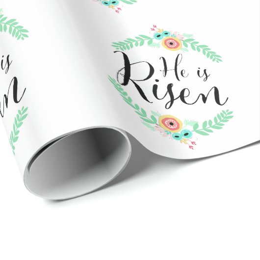 Religiöses Ostern Geschenkpapier (Rolleneckpunkt)