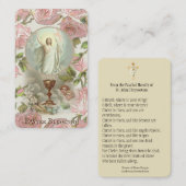 Religiöses Paschal Gebets-heilige Karte Ostern (Vorne/Hinten)