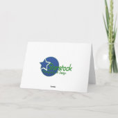 Religiöses Rahmen-Weiß Karte (Rückseite)