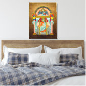 Religiöses Symbol von Saint Matthew aus dem 6. Jah Leinwanddruck (Insitu (Schlafzimmer))