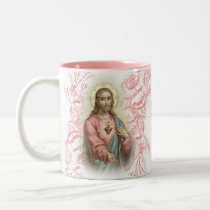 Religiöses Vertrauen Jesuss I in Thee Gnade Zweifarbige Tasse