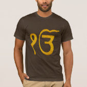 religiöses Wahrzeichen der heiligen ek-onkar-Gurdw T-Shirt (Vorderseite)