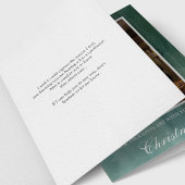 Religiöses Weihnachts-Beileid Feiertagskarte