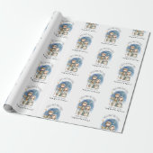 Religiöses Weihnachtspapier - Geburt Christi Geschenkpapier (Ungerollt)