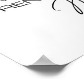 Religiöses Zitat Christus stärkt mich als Plakat (Ecke)