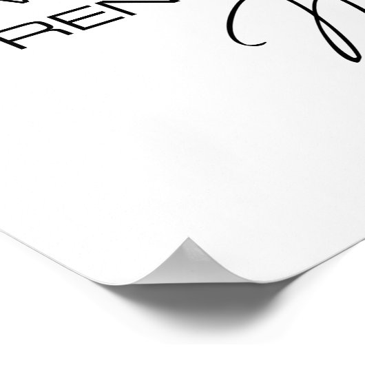 Religiöses Zitat Christus stärkt mich als Plakat (Ecke)