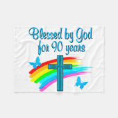 RELIGIOUS 90 YR ALT FLEECEDECKE (Vorderseite (Horizontal))