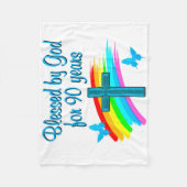 RELIGIOUS 90 YR ALT FLEECEDECKE (Vorderseite)