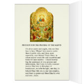 RELIGIOUS ALLE SITZEN TAG VINTAG PRAYER (Innen (Links))