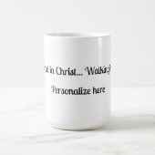 Religious Anchored in Christ Mug Kaffeetasse (Mittel)