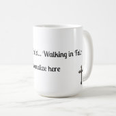 Religious Anchored in Christ Mug Kaffeetasse (VorderseiteRechts)