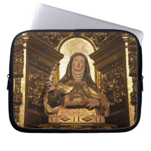 Religious art representing Santa Teresa Laptopschutzhülle