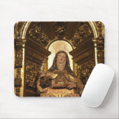 Religious art representing Santa Teresa Mousepad (Mit Mouse)