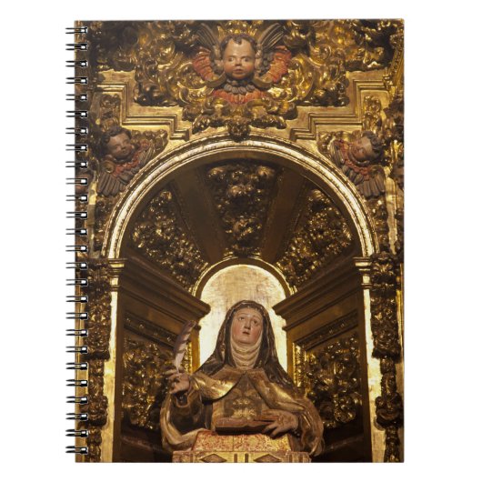 Religious art representing Santa Teresa Notizblock (Vorderseite)