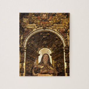 Religious art representing Santa Teresa Puzzle
