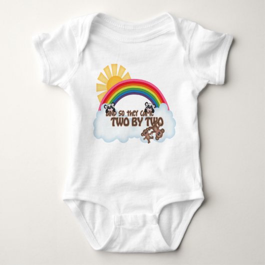Religious Baby Jersey Bodysuit Baby Strampler (Vorderseite)