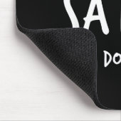 Religious Christian Jesus Get Behind Me Satan And  Mousepad (Ecke)