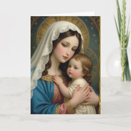 RELIGIOUS CHRISTMAS CARD FEIERTAGSKARTE