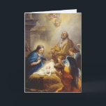 Religious Christmas Cards | Birth of Jesus Feiertagskarte<br><div class="desc">Beautiful religious Christmas cards celebrating the true meaning of Christmas.</div>