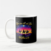 Religious Christmas Wise Men Still Seek Him 3 King Kaffeetasse (Links)