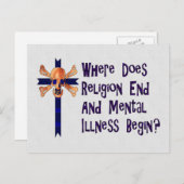 Religious Crazies Postkarte (Vorne/Hinten)