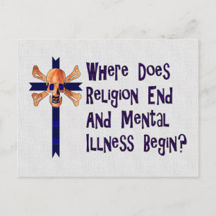 Religious Crazies Postkarte