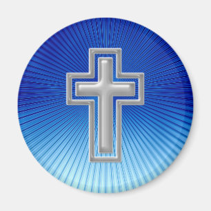 Religious Cross   CHRISTLICH Magnet