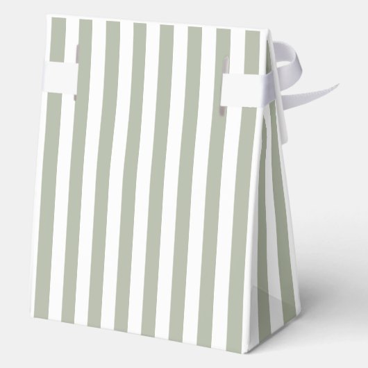 Religious Cross Dusty Blue Script Boy Baptism  Geschenkschachtel (Rückseite)