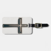 Religious Cross Gepäckanhänger (Vorderseite horizontal)