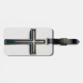 Religious Cross Gepäckanhänger (Rückseite horizontal)
