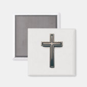 Religious Cross Magnet (Vorderseite/Rückseite)