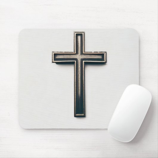 Religious Cross Mousepad (Mit Mouse)