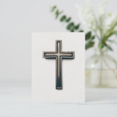 Religious Cross Postkarte (Stehend Vorderseite)