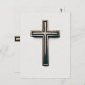 Religious Cross Postkarte (Vorne/Hinten)