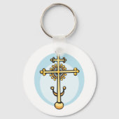 Religious Cross Schlüsselanhänger (Rückseite)