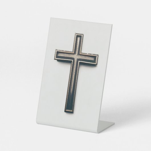 Religious Cross Sockelschild (Vorderseite)
