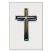 Religious Cross Tischnummer (Rückseite)