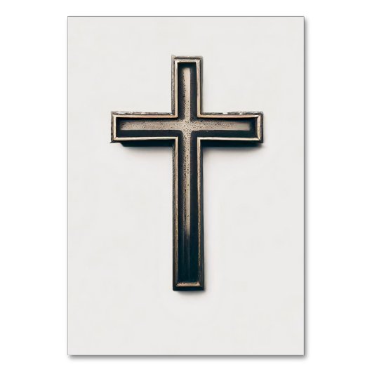 Religious Cross Tischnummer (Vorderseite)